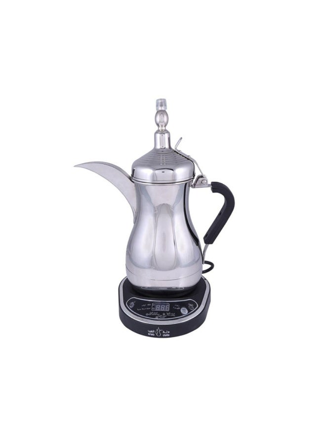 Arab Dalla Electric Arabic Turkish Coffee Maker with Digital Display – Stainless Steel Traditional Dallah Coffee Pot,  Keep Warm Function - Image 2